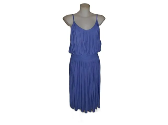 Alberta Ferretti Vestido midi Azul claro 