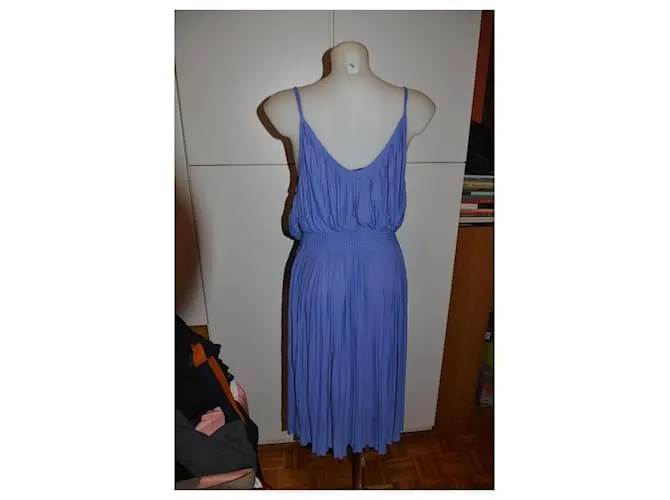 Alberta Ferretti Vestido midi Azul claro 