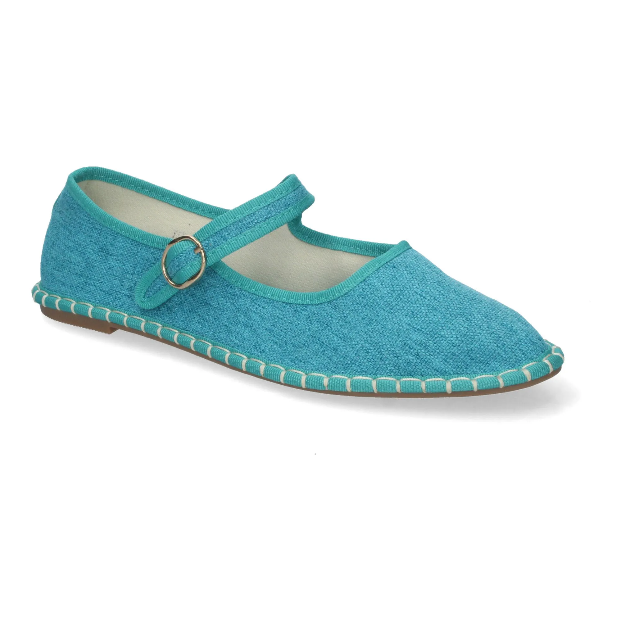 ALPARGATAS PLANAS VENECIANAS CóMODAS PARA MUJER COLOR AZUL YSDA