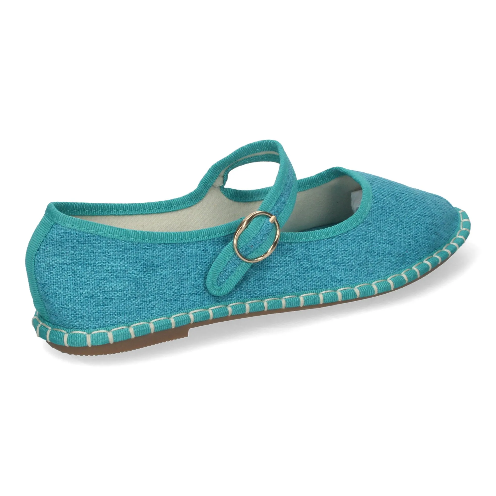 ALPARGATAS PLANAS VENECIANAS CóMODAS PARA MUJER COLOR AZUL YSDA
