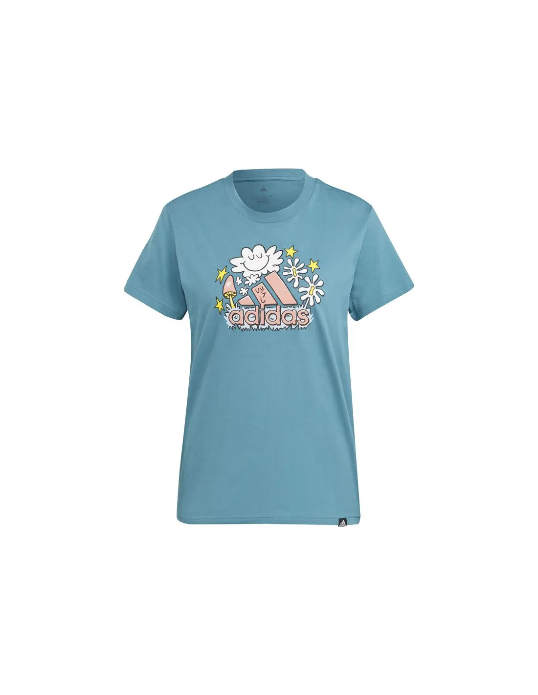 Camiseta adidas Doodle Fill Mujer