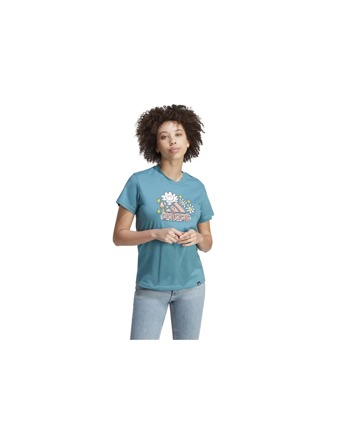Camiseta adidas Doodle Fill Mujer