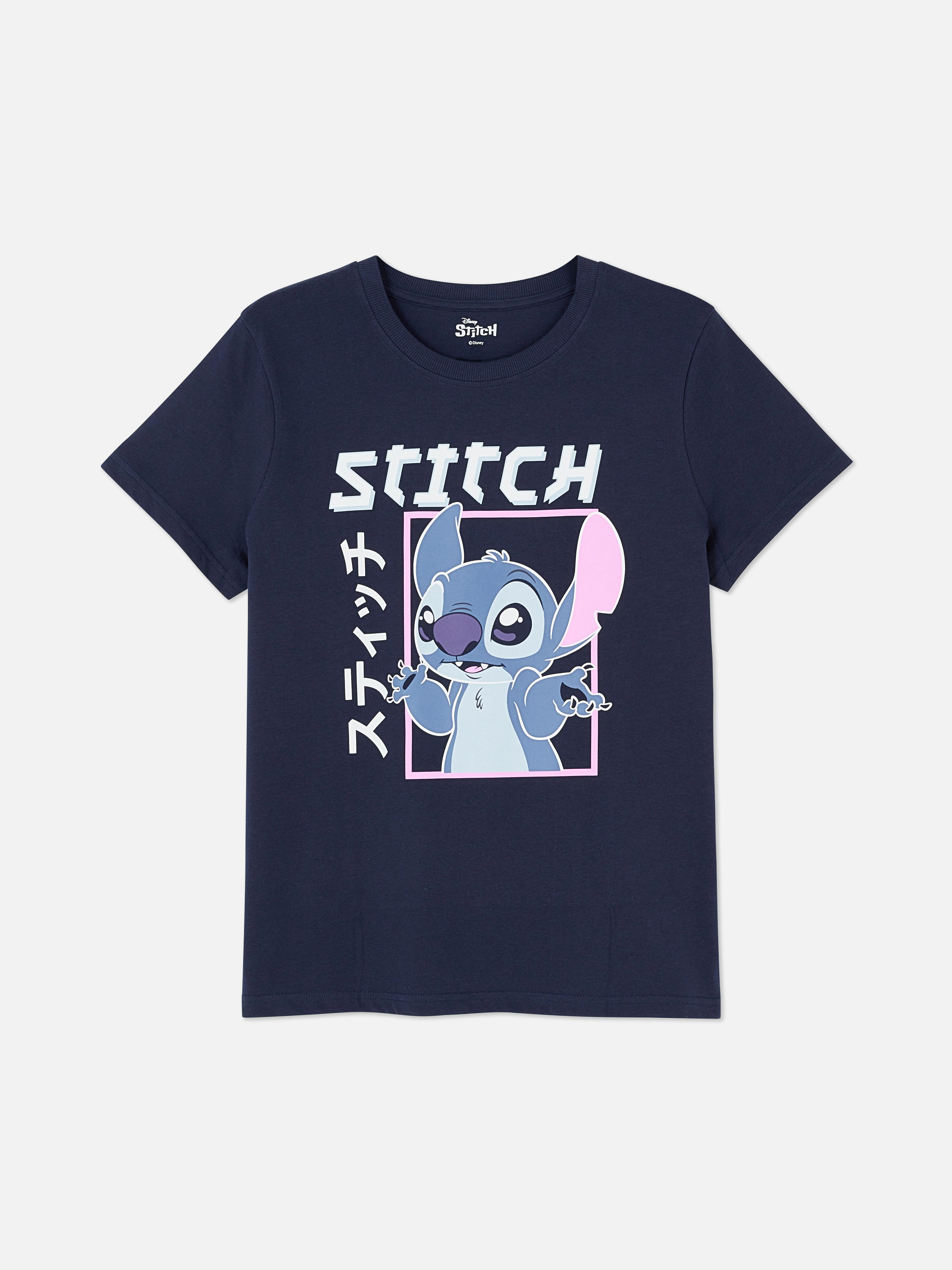 Camiseta estilo manga de Lilo y Stitch de Disney
