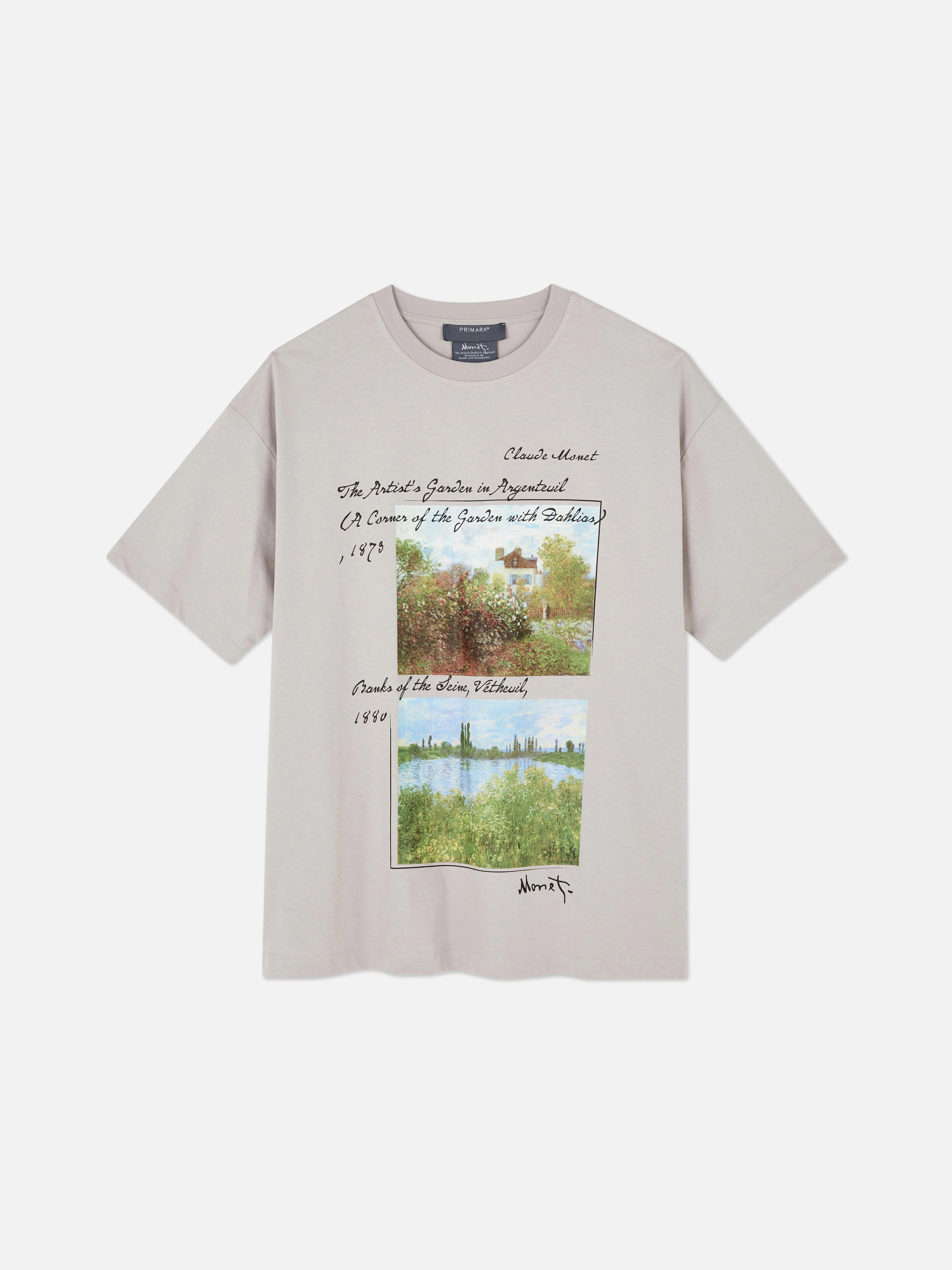 Camiseta extragrande de Claude Monet