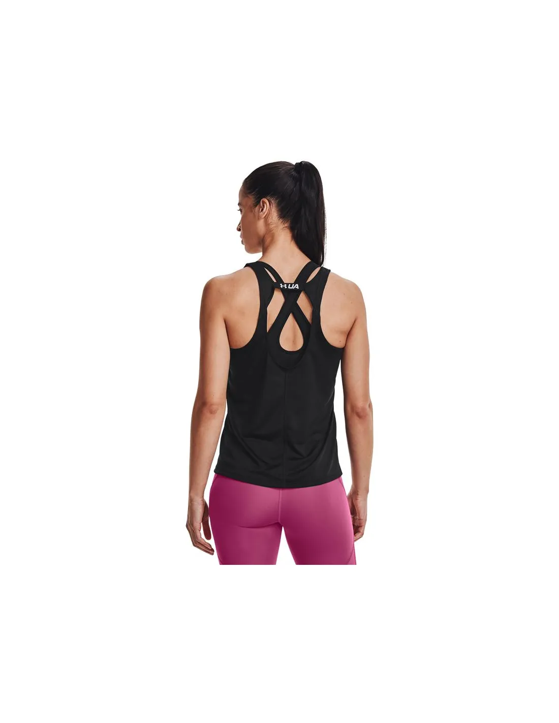 CAMISETA SIN MANGAS UNDER ARMOUR FLYBY MUJER BK