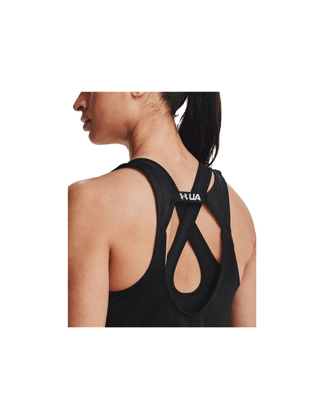 CAMISETA SIN MANGAS UNDER ARMOUR FLYBY MUJER BK