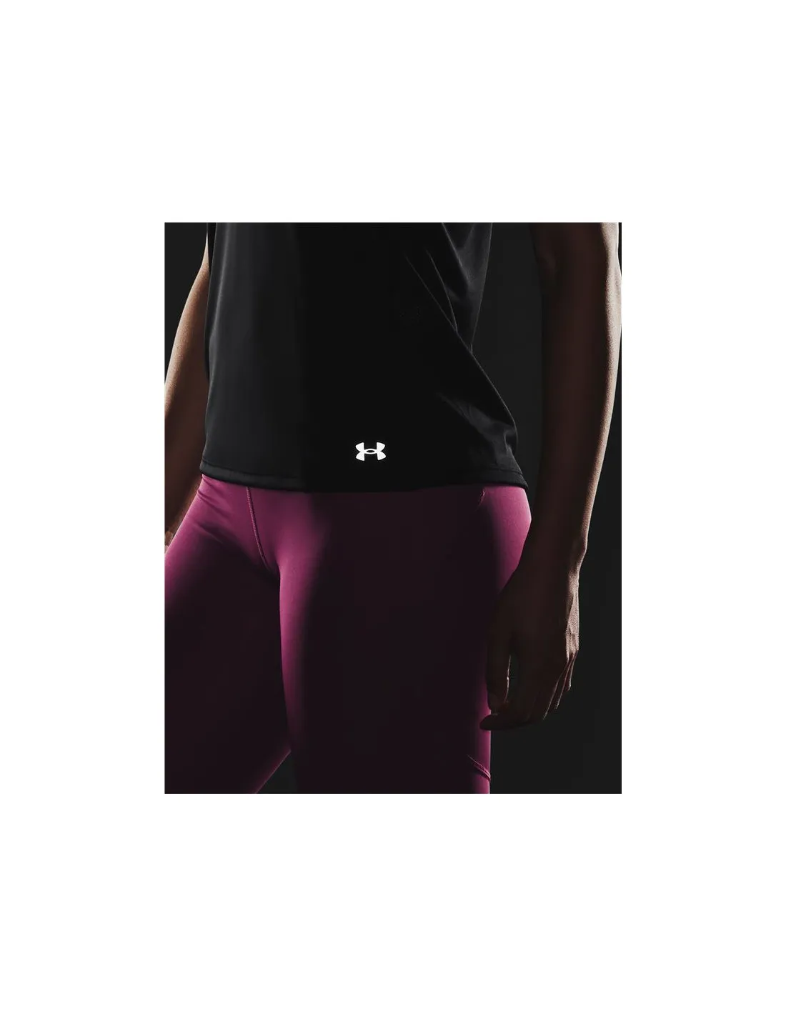 CAMISETA SIN MANGAS UNDER ARMOUR FLYBY MUJER BK