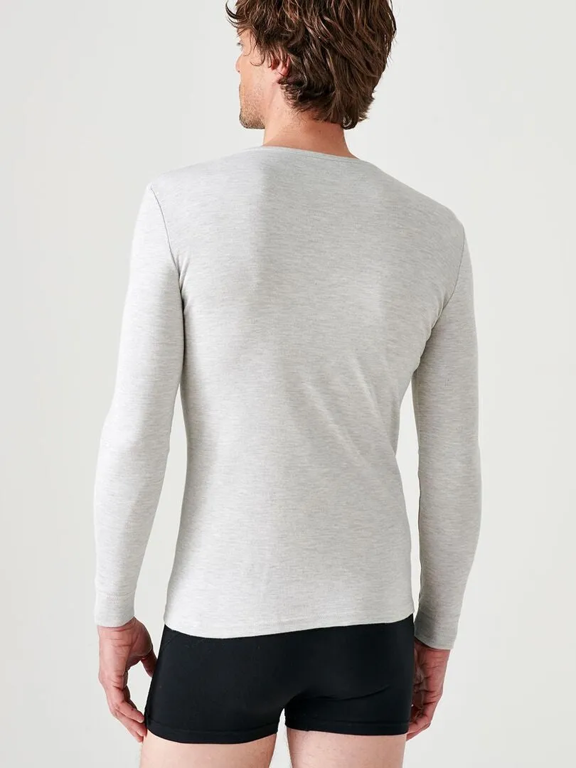 CAMISETA 'DAMART' THERMOLACTYL GRADO 3  GRIS