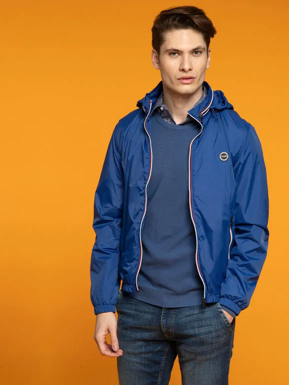 Coveri Collection Chaqueta cortavientos ligera para hombre
