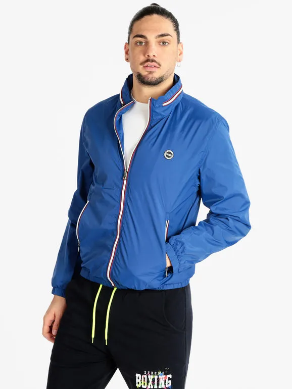 Coveri Collection Chaqueta cortavientos ligera para hombre