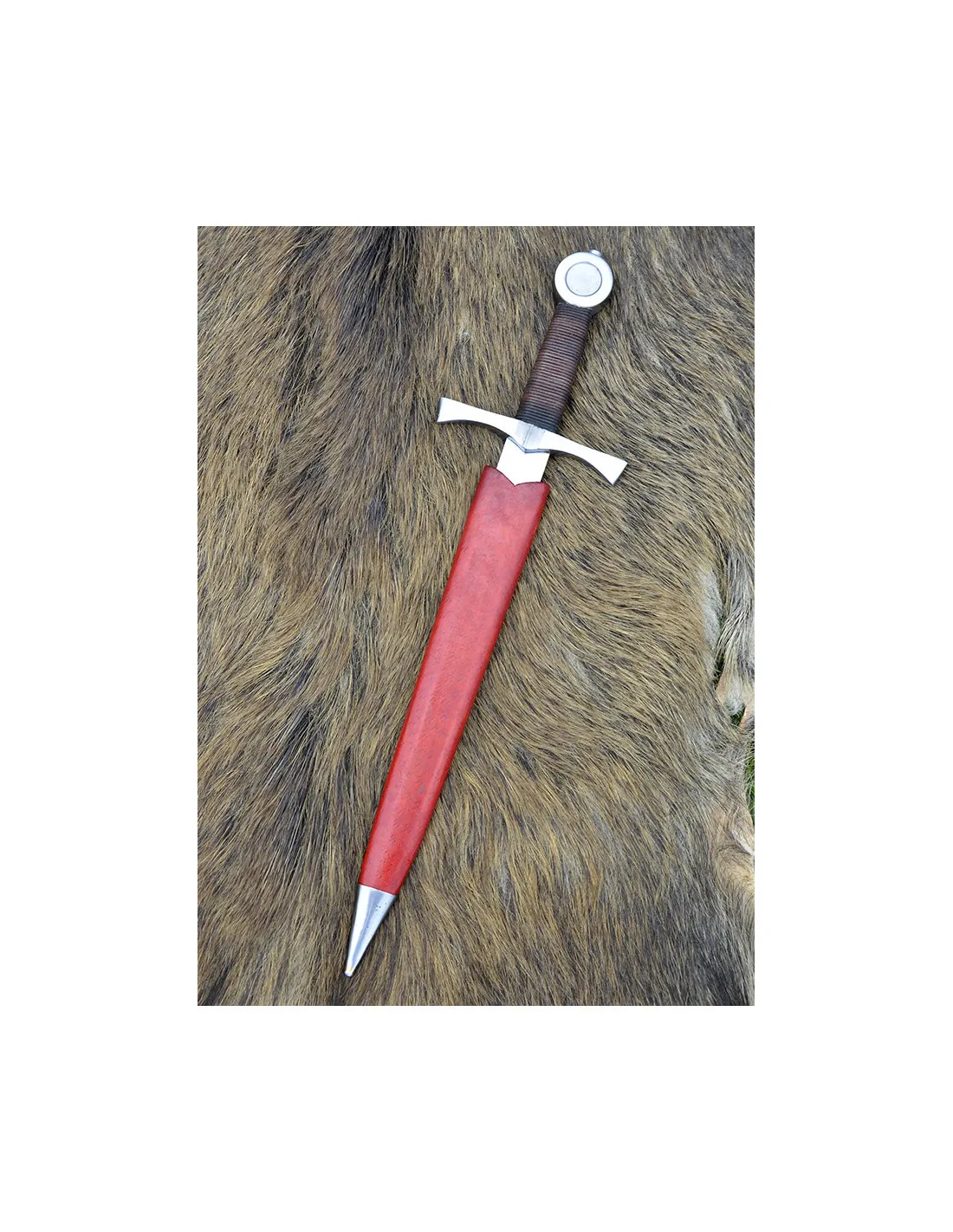 Daga decorativa Arquero medieval con vaina