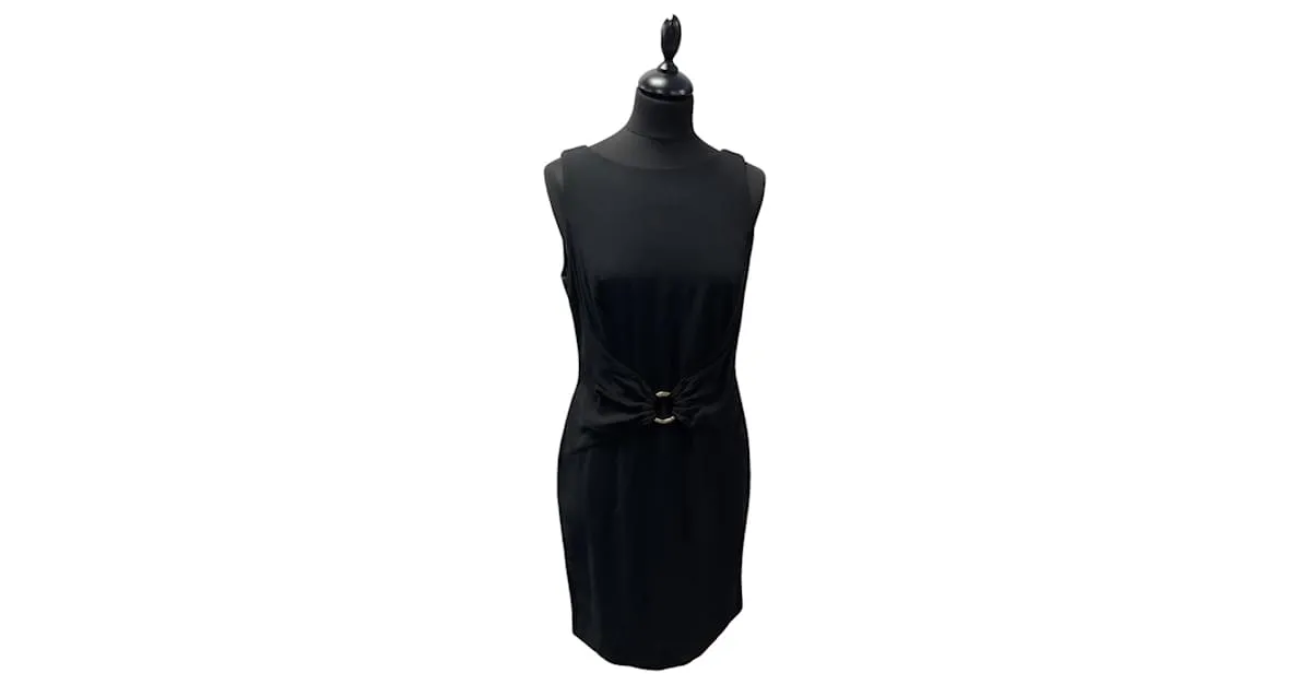 Escada Vestido Negro 