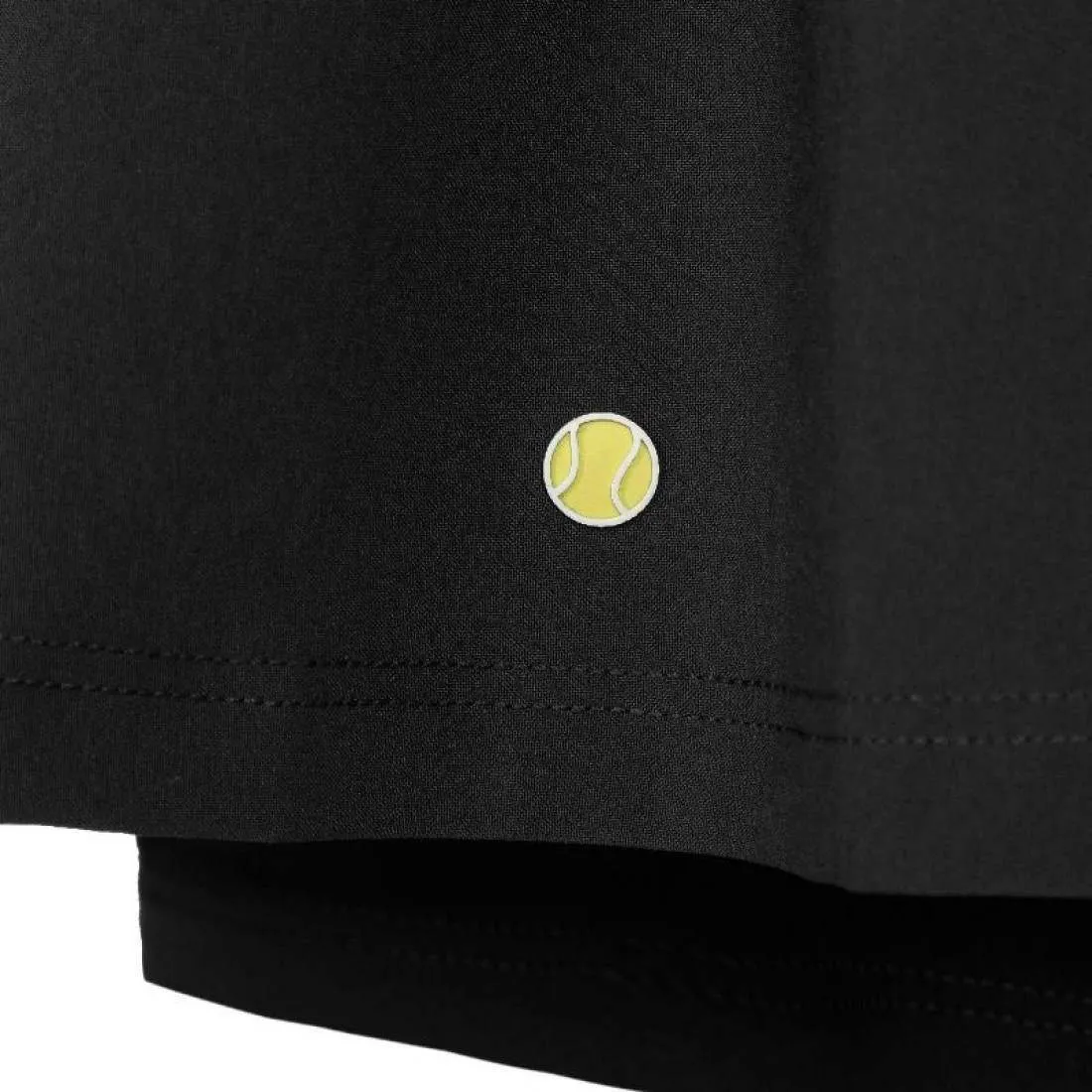 Falda Head Dynamic Negro Blanco | Head