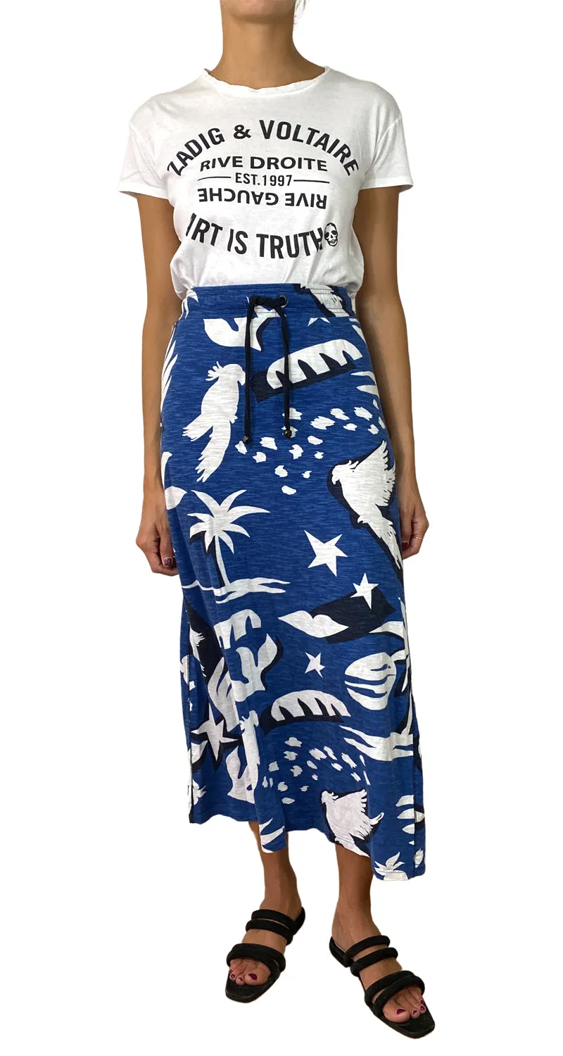 JAZMIN CHEBAR Falda Maxi Azul