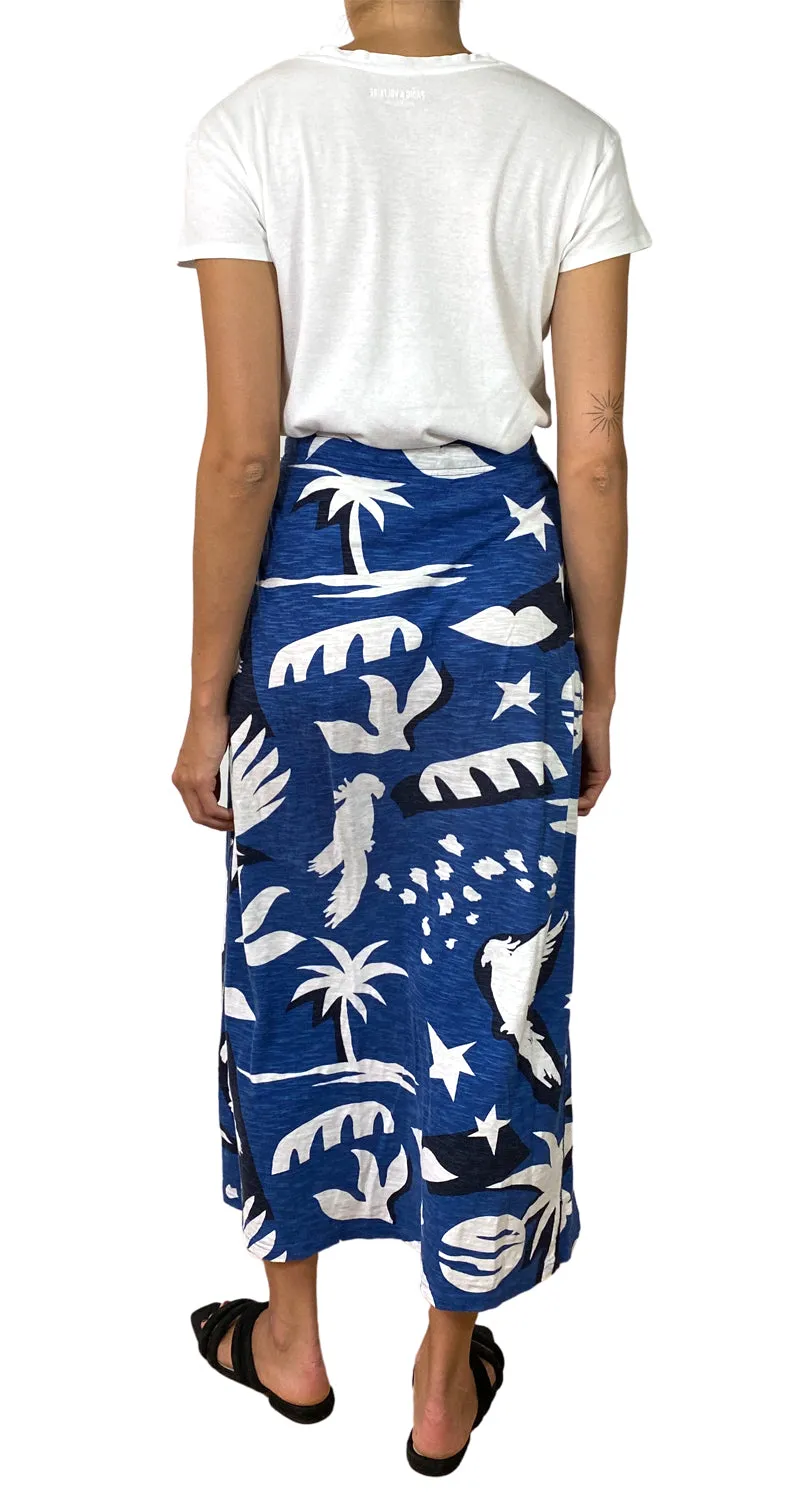 JAZMIN CHEBAR Falda Maxi Azul