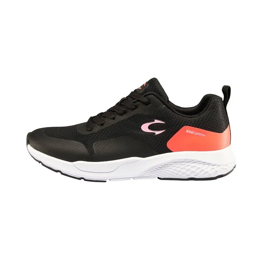 J.Smith RAYEN Zapatillas Mujer Negro Rosa