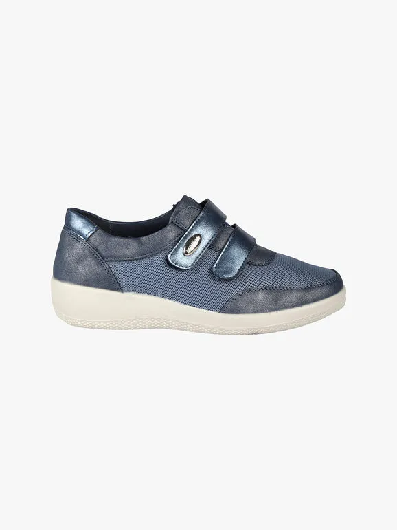 Moenia Zapatillas confort de mujer con roturas.