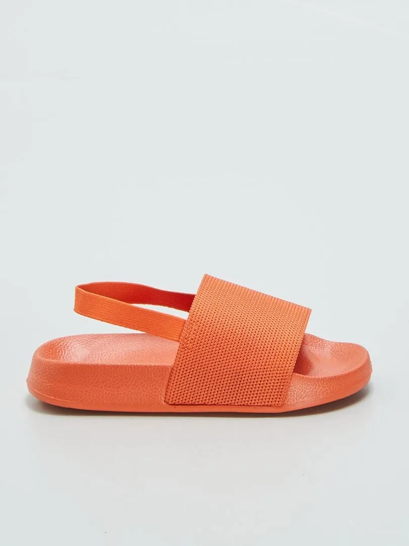 MULES DE PLAYA  NARANJA