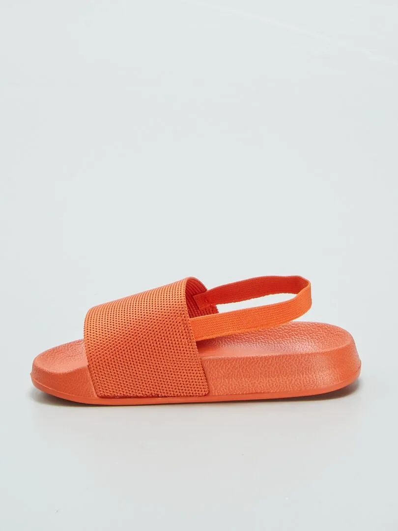 MULES DE PLAYA  NARANJA