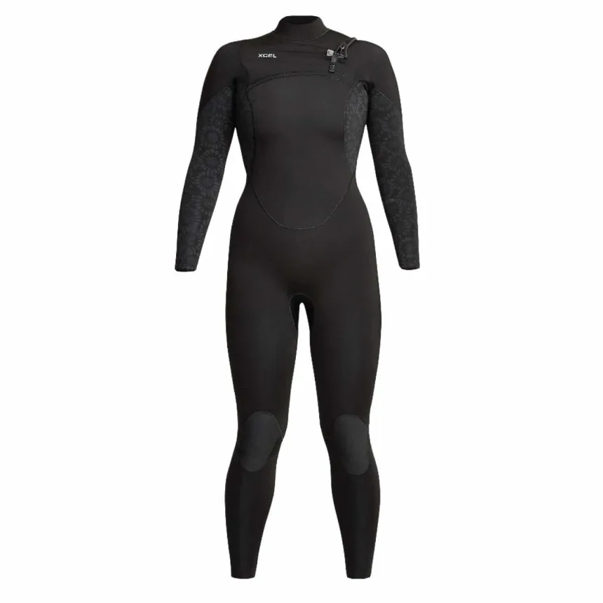 Neopreno Surf Xcel Comp X2 5/4 Para Mujer En Negro 