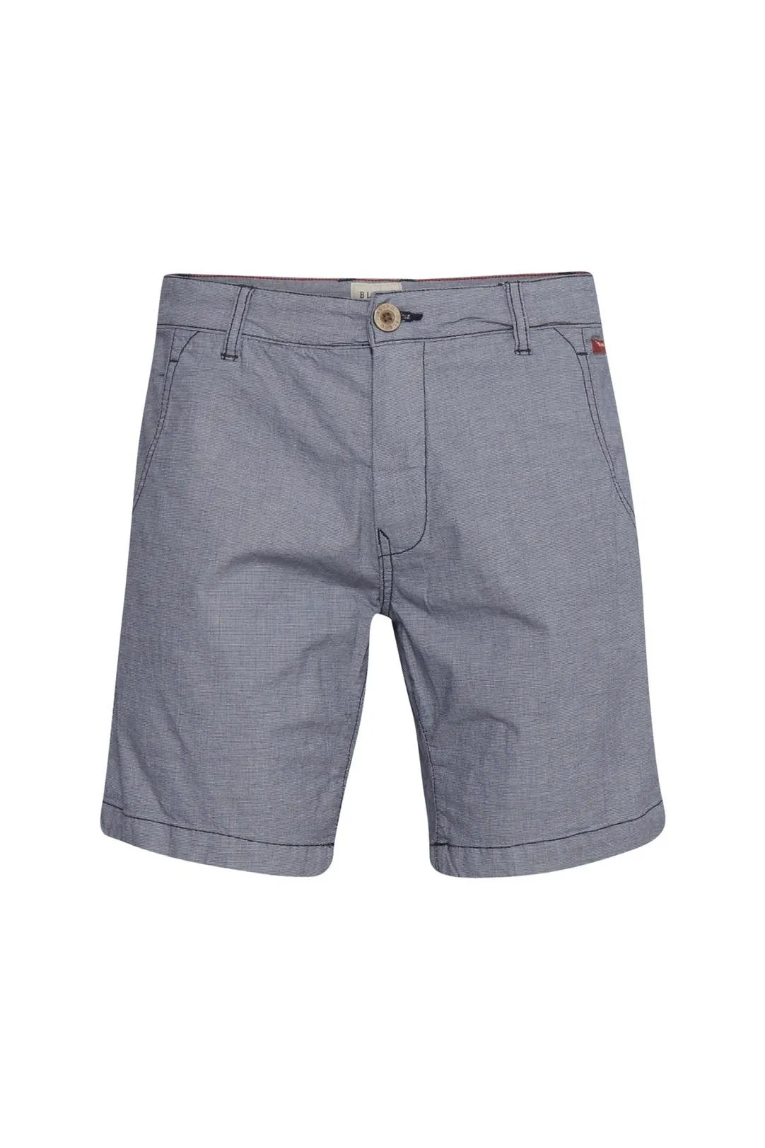 PANTALON CORTO TELA HOMBRE AZUL MARINO