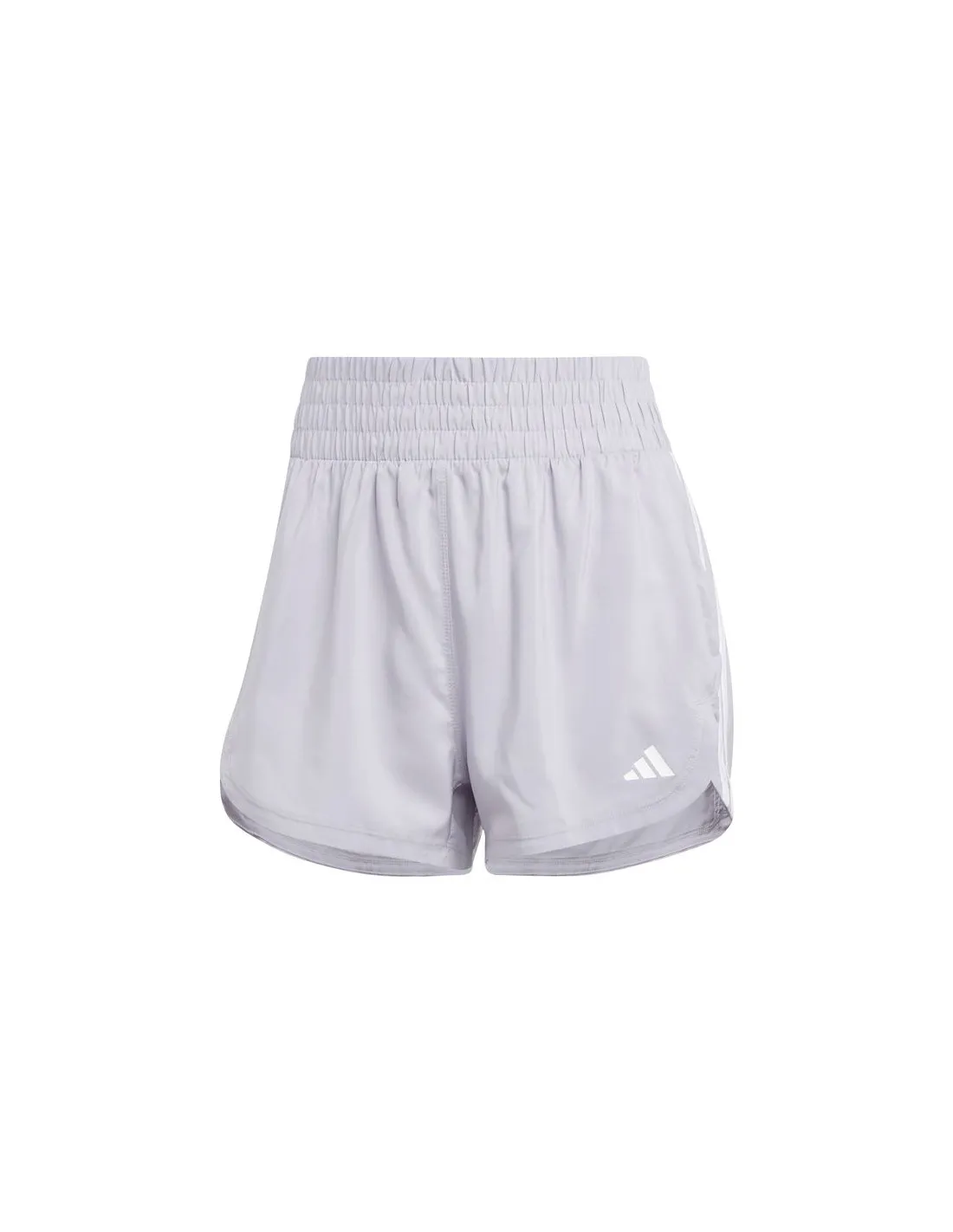 Pantalones adidas Pacer Training 3 Bandas Woven High Rise Mujer Gris