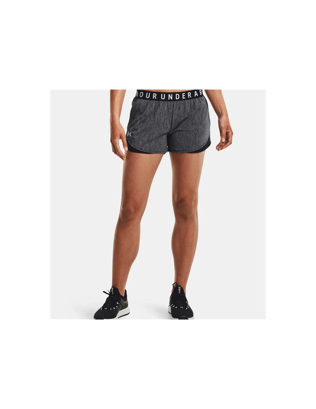 Pantalones cortos Under Armour Play Up 3.0 Twist Mujer Gris