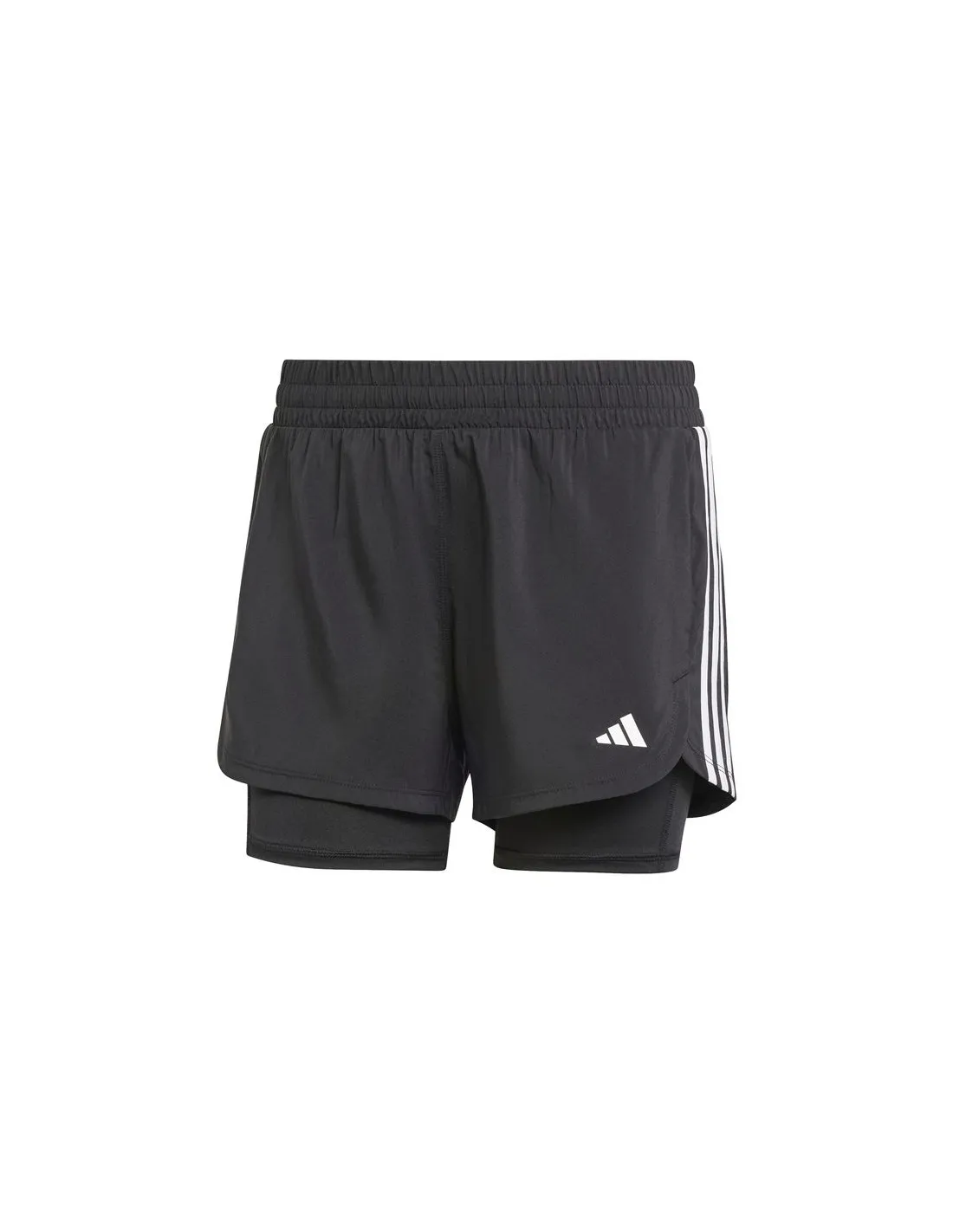 Pantalones de Fitness adidas Pacer 3 Bandas Training Woven Mujer Negro