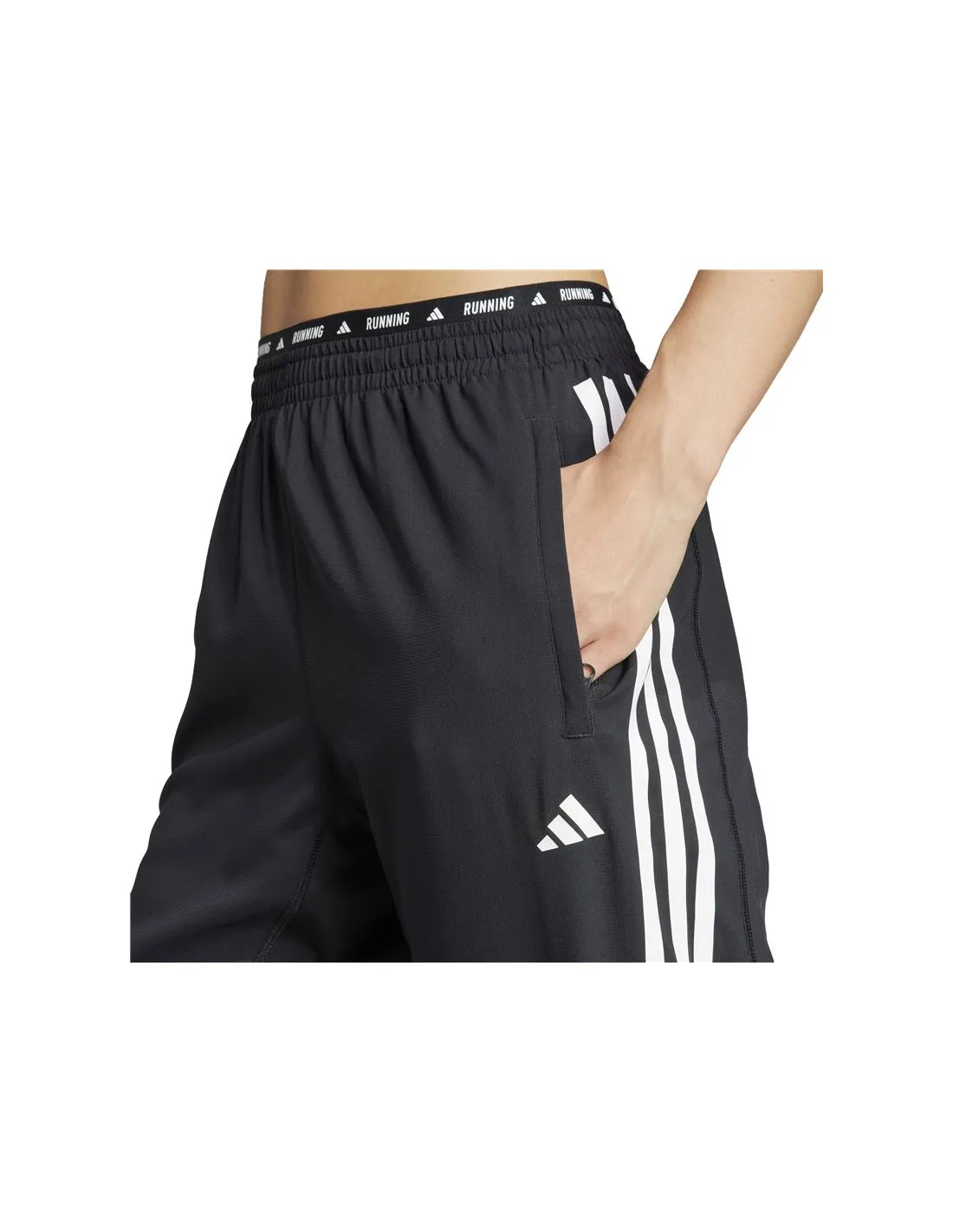 Pantalón de Running adidas Own the run 3Stripes Mujer Negro