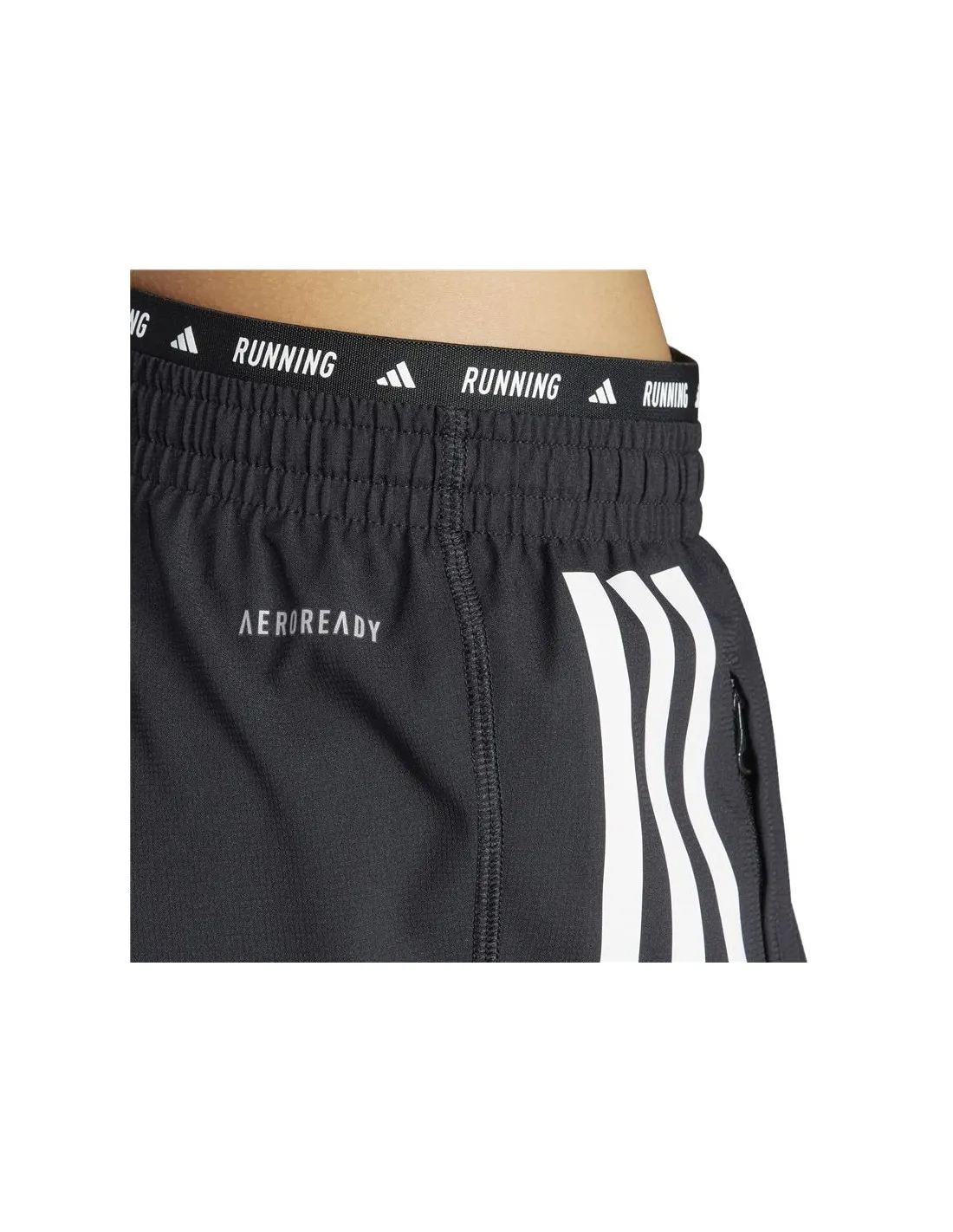 Pantalón de Running adidas Own the run 3Stripes Mujer Negro