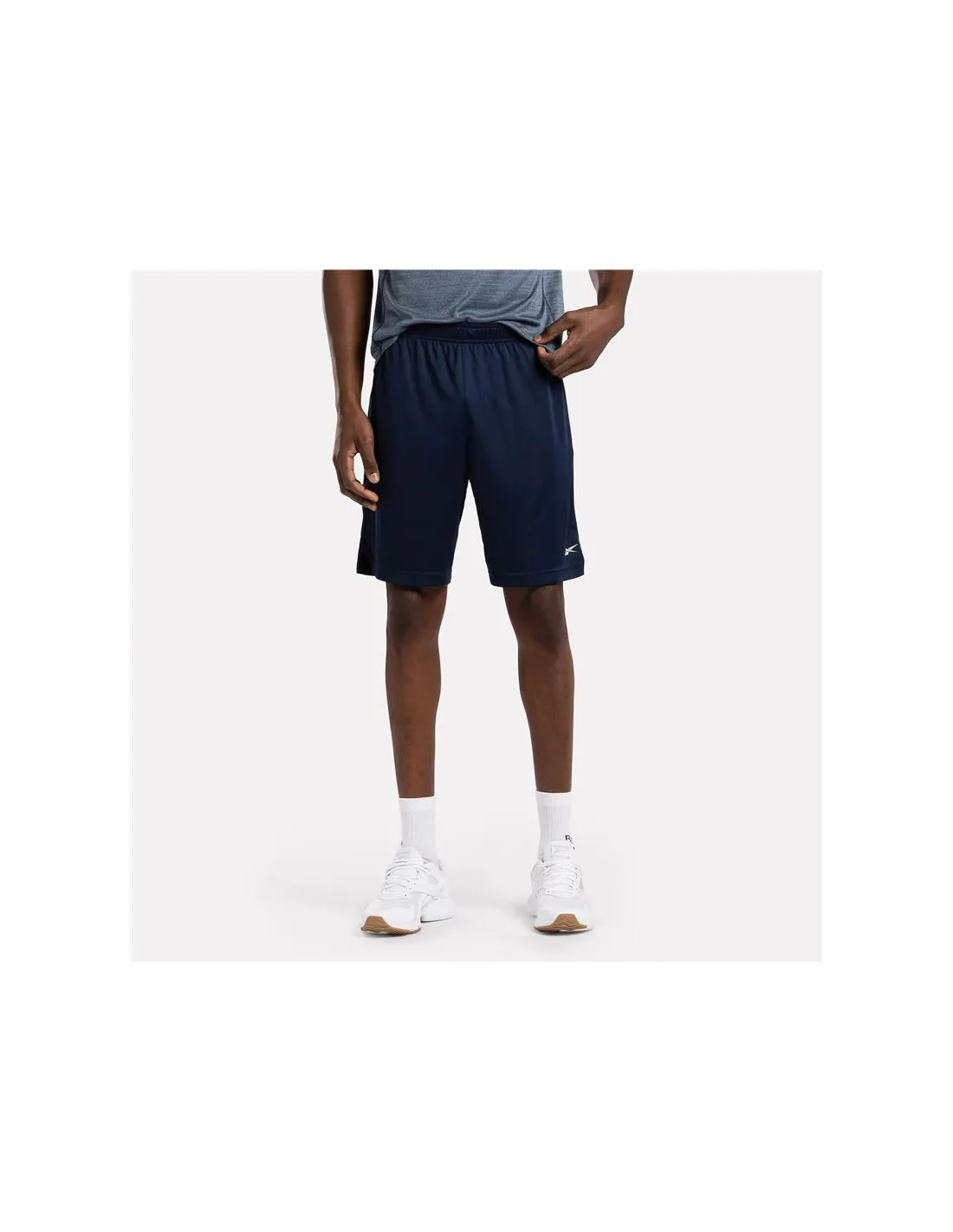 Pantalón Reebok Comm Knit Short Hombre Marino