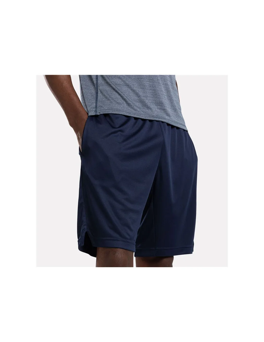 Pantalón Reebok Comm Knit Short Hombre Marino