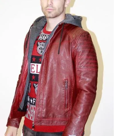 PARKA DE POLIPIEL LOWCOSTMANIA 4546 GRANATE