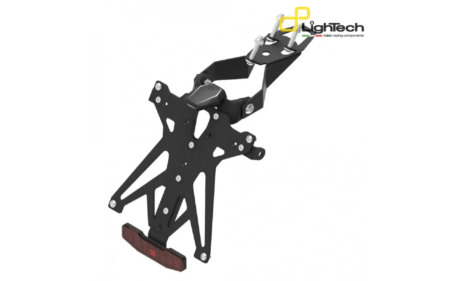Portamatriculas Regulable Lightech Negro |KTARHO109A3|