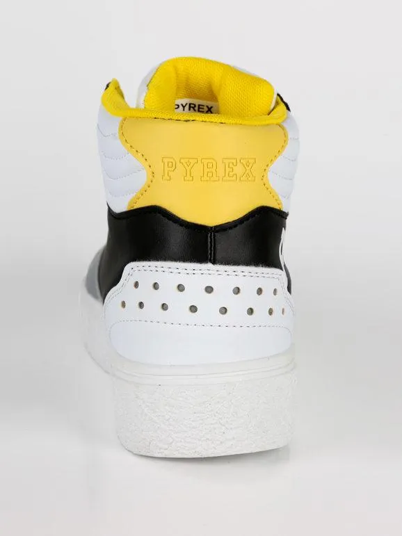 Pyrex Zapatillas altas bicolor con cordones