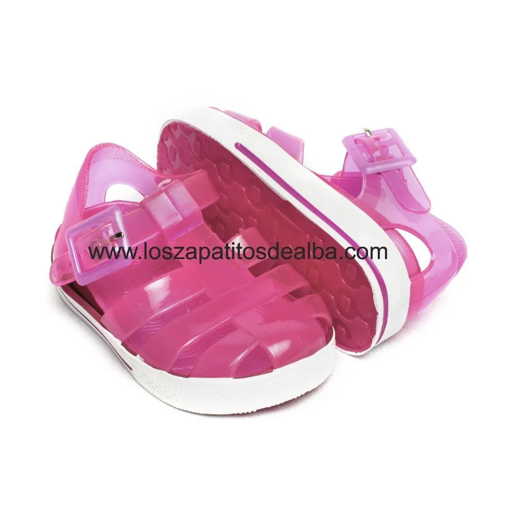 Sandalias Cangrejeras Playa Fuscia