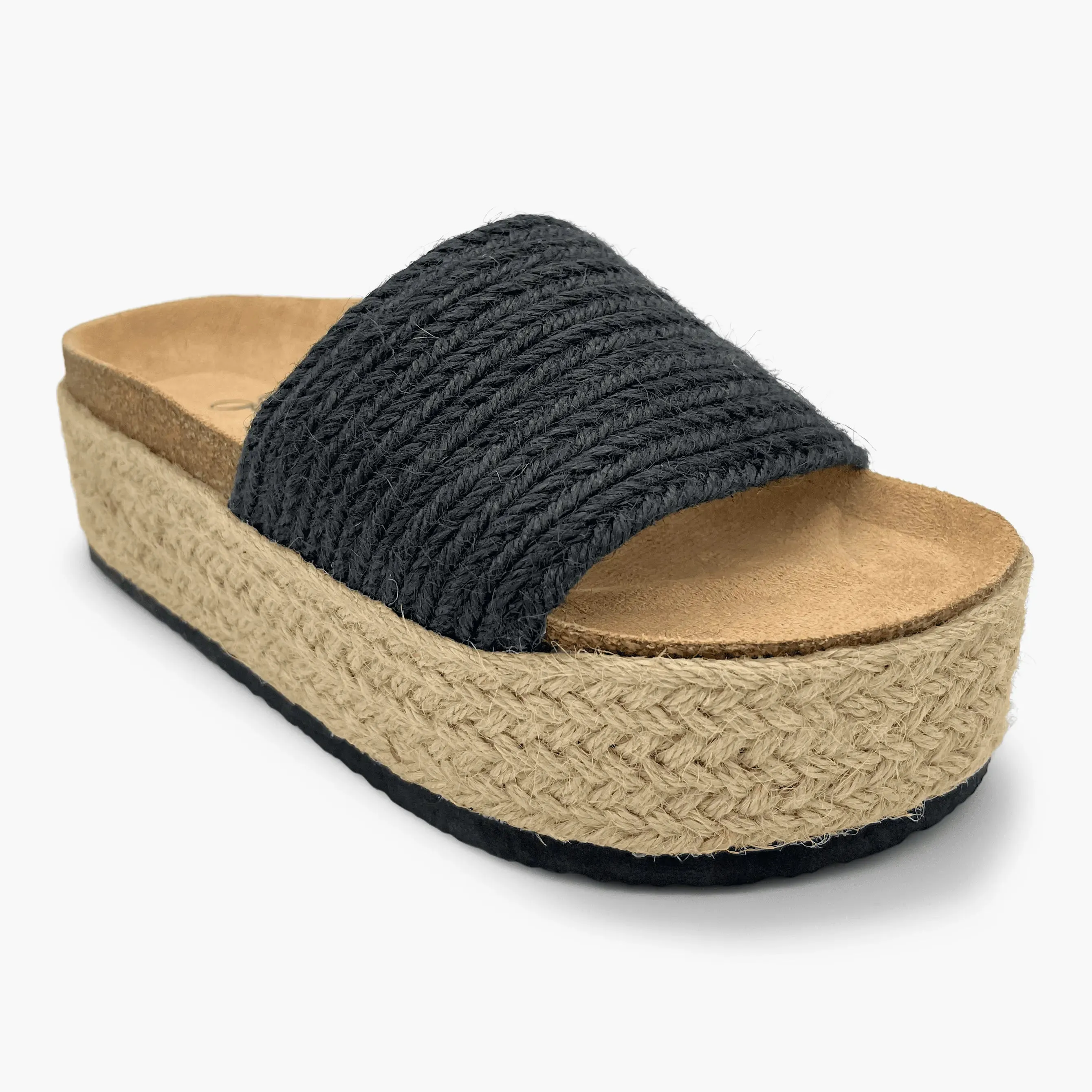 SOFA  SANDALIAS DE ESPARTO CON PLATAFORMA PLANA