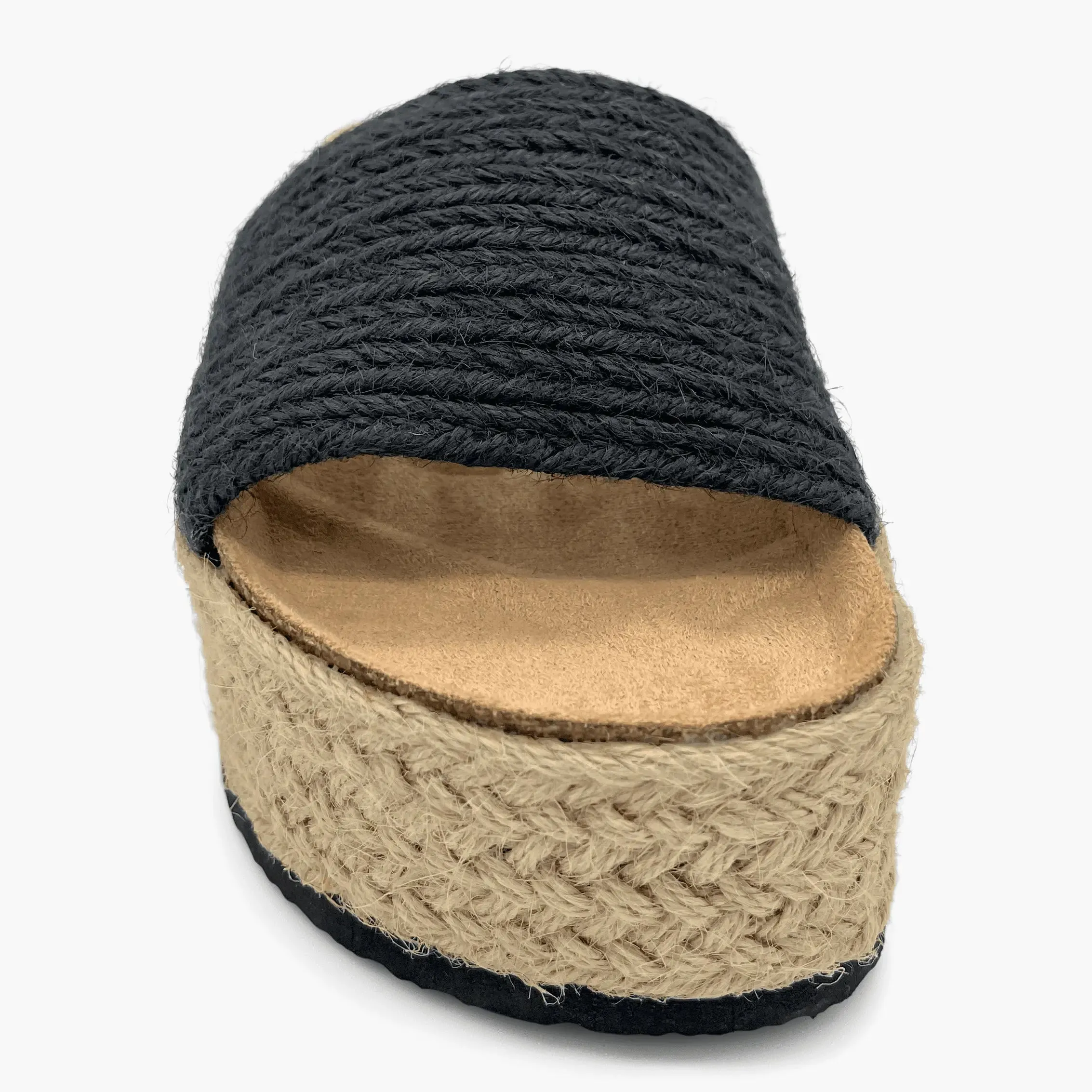 SOFA  SANDALIAS DE ESPARTO CON PLATAFORMA PLANA