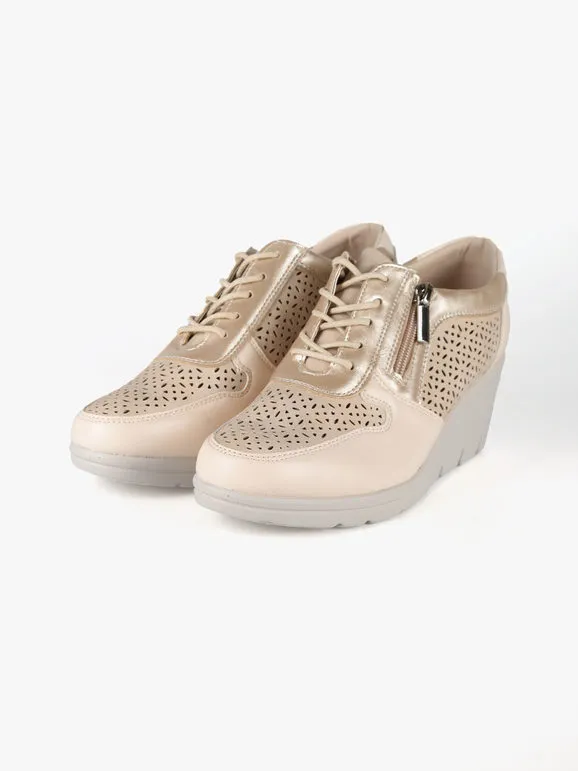 Soft Space Zapatillas cuña mujer