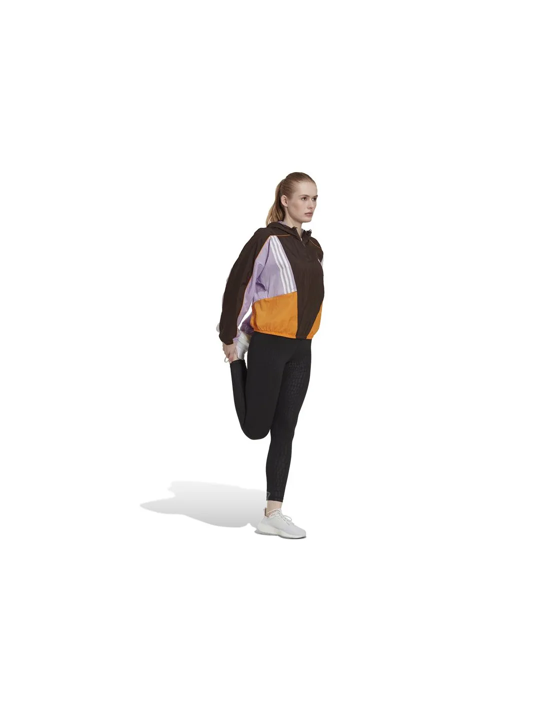 Sudadera adidas Hyperglam Mujer Brown