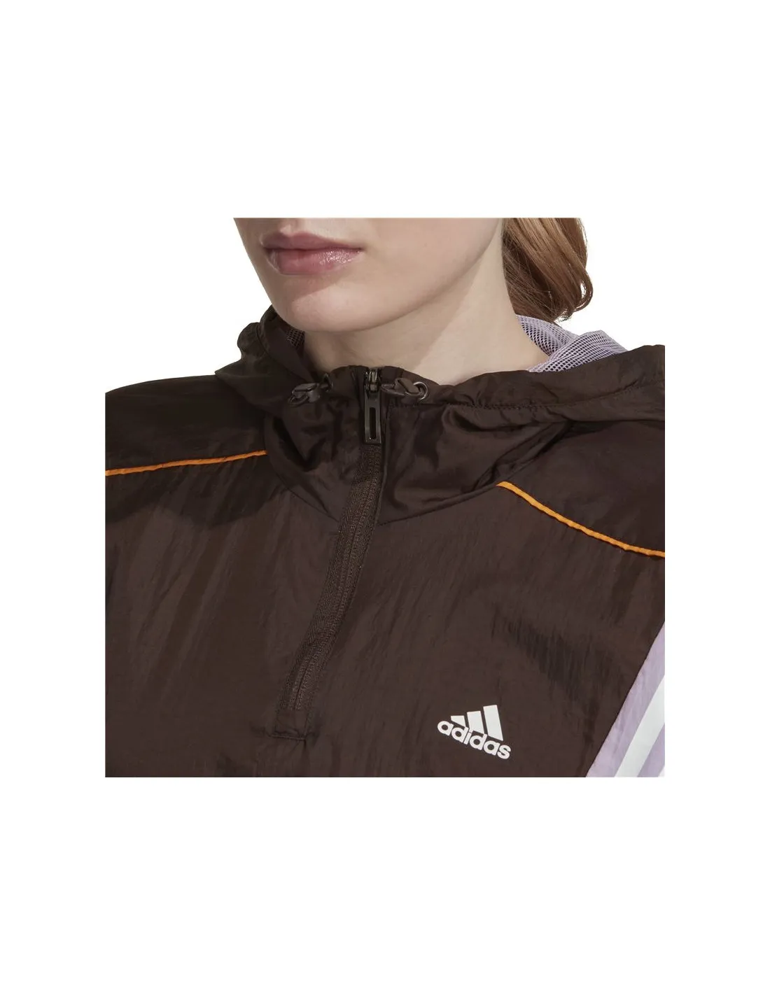 Sudadera adidas Hyperglam Mujer Brown