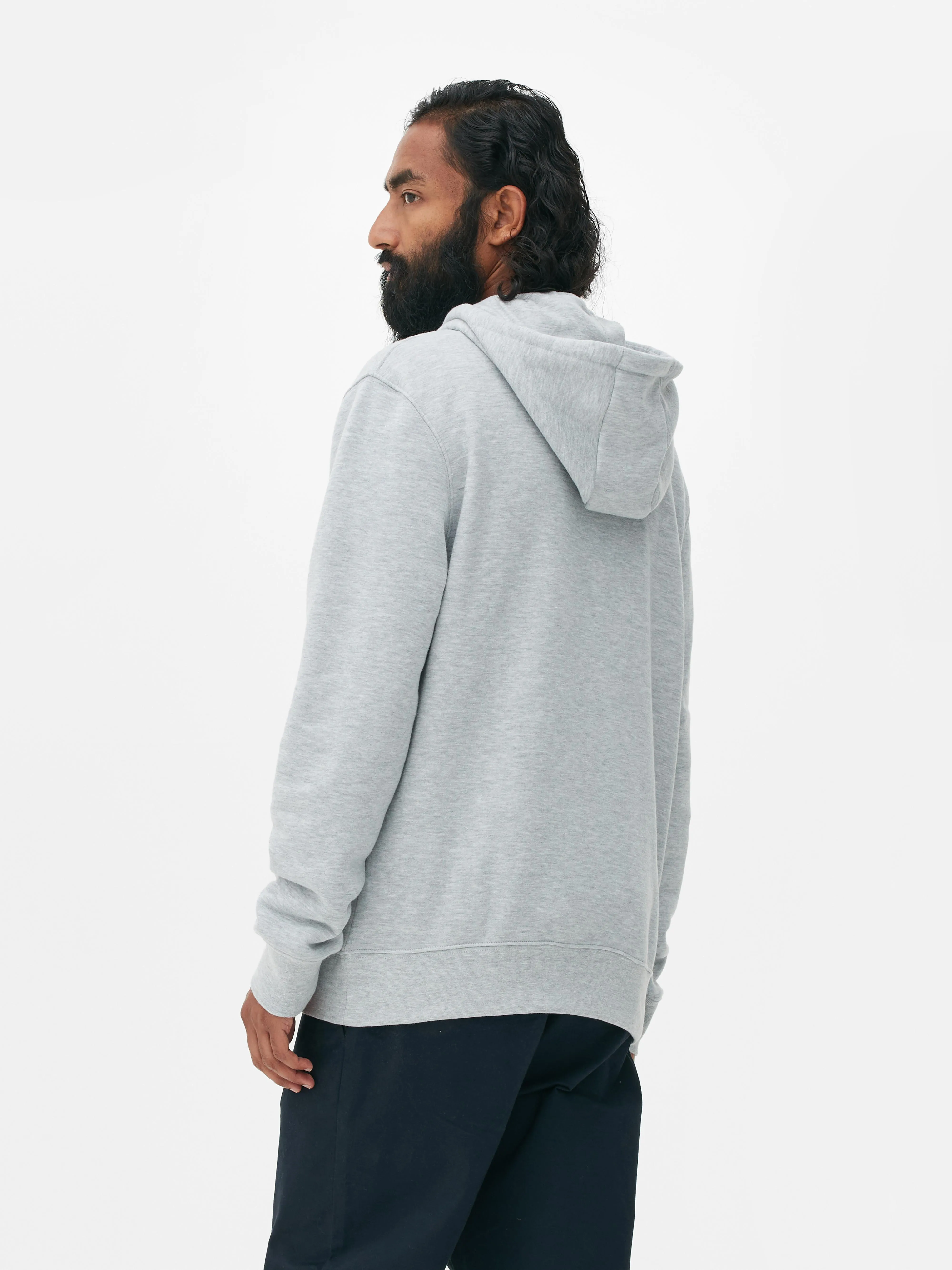 Sudadera con capucha de corte recto Essential