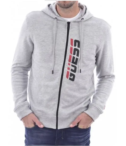 SUDADERA DE HOMBRE GUESS GRIS 5049