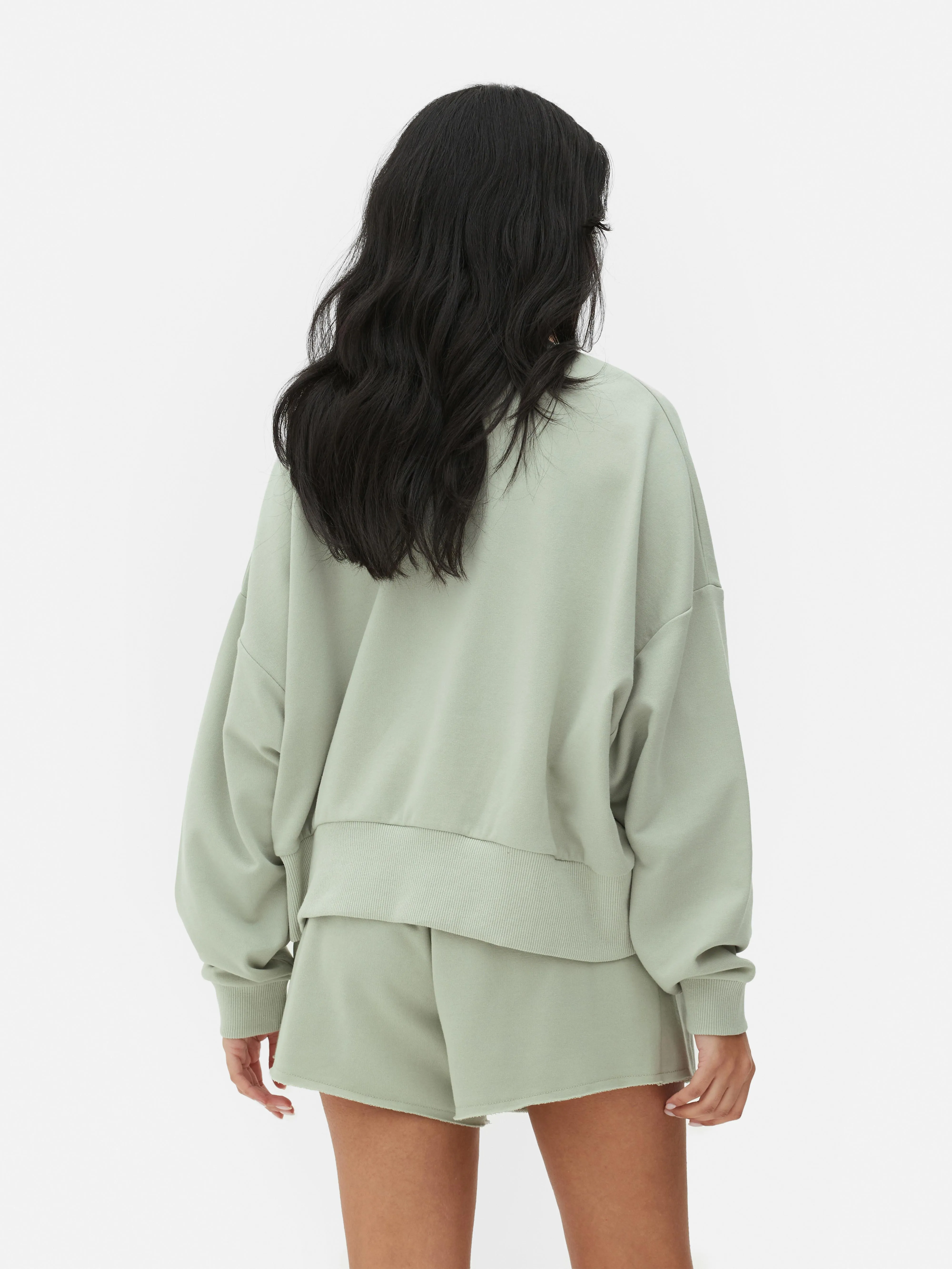 Sudadera gráfica corte boyfriend de Paula Echevarría