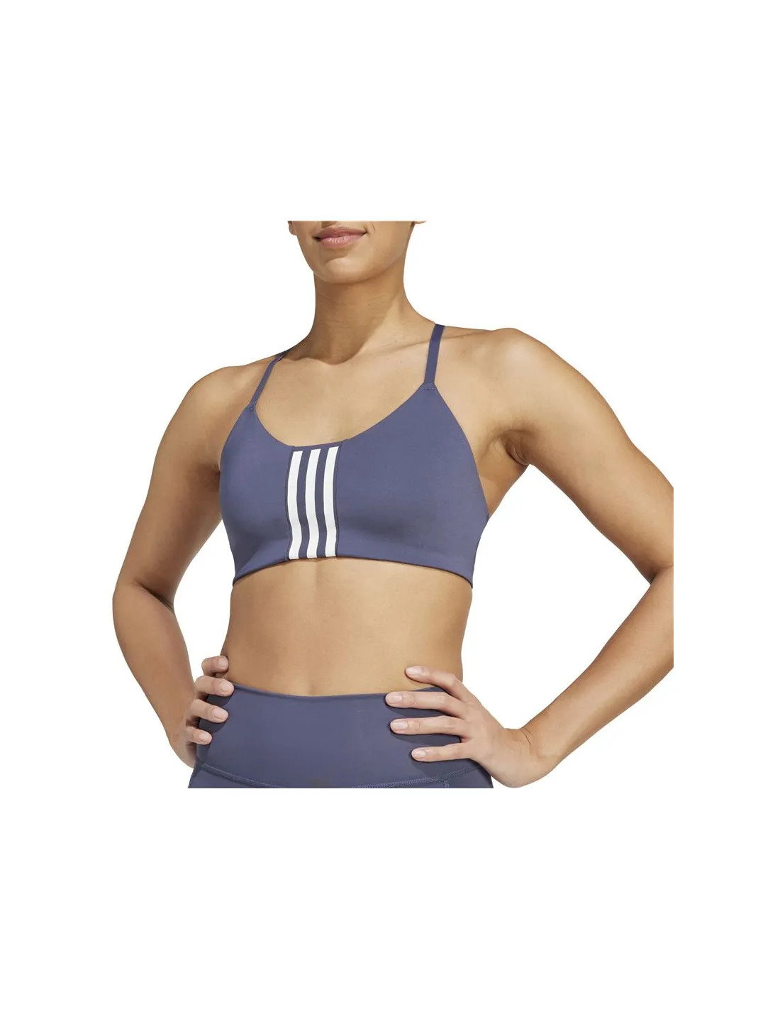 Sujetador Deportivo adidas Aeroimpact Training Light Support Mujer Azul