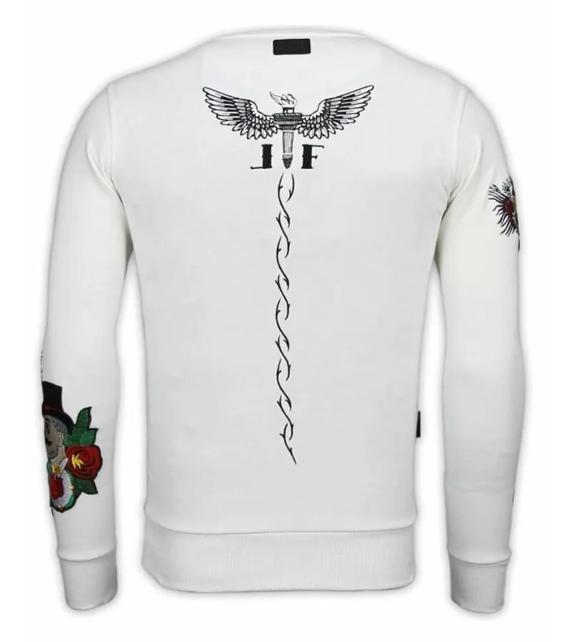 SUéTER CONOR NOTORIOUS TATTOO  BLANCO