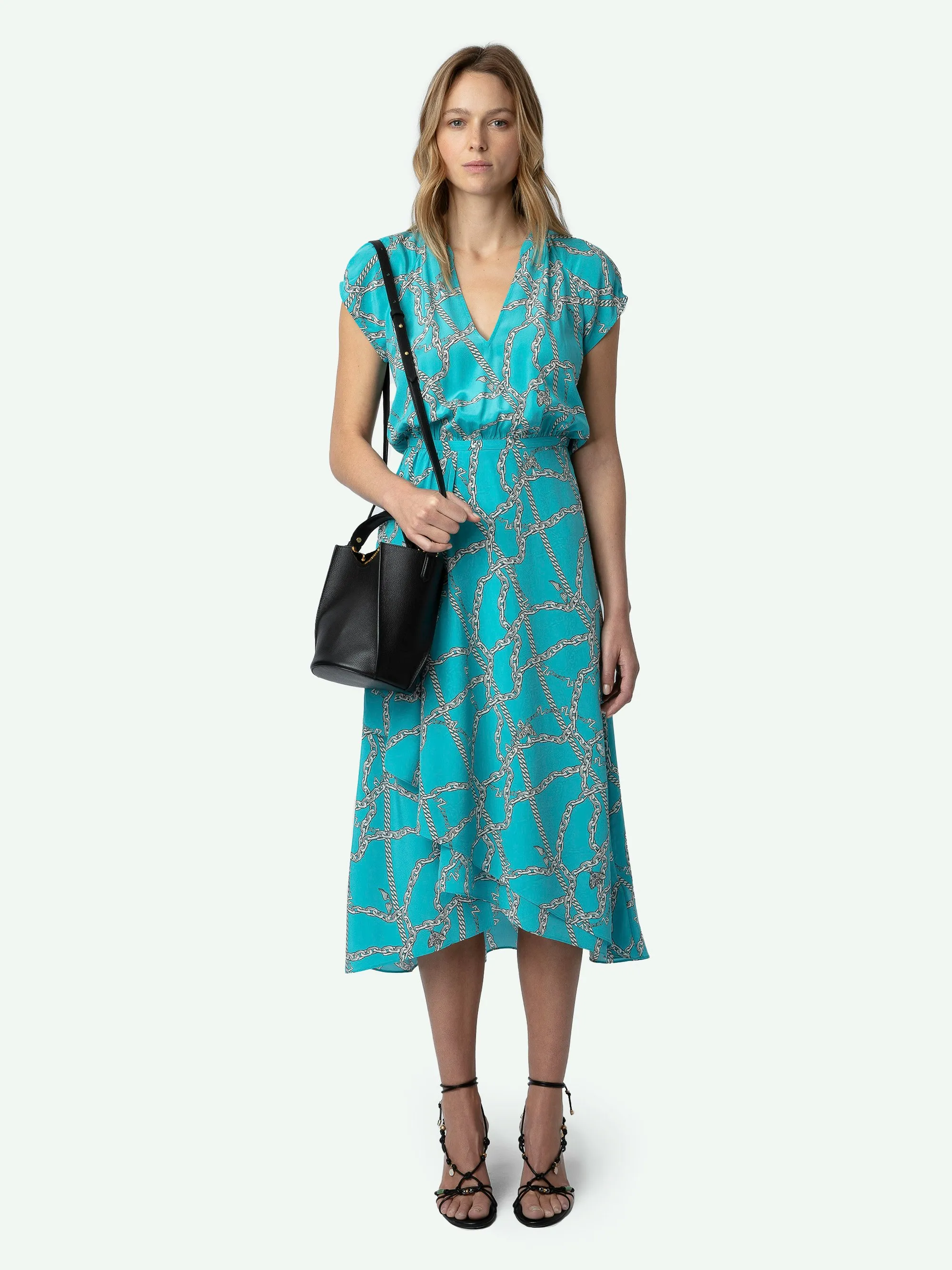Vestido de Seda Randall