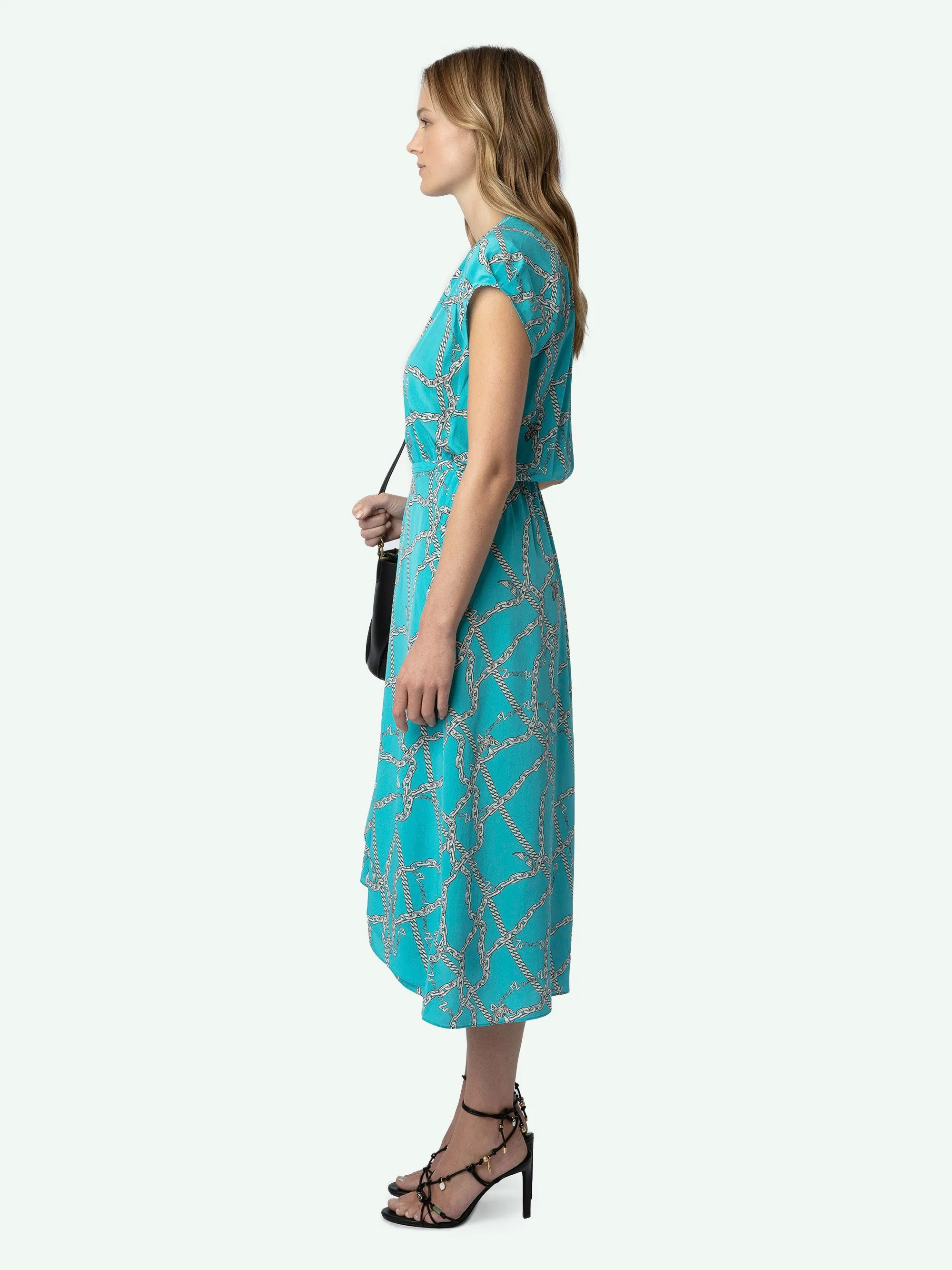 Vestido de Seda Randall