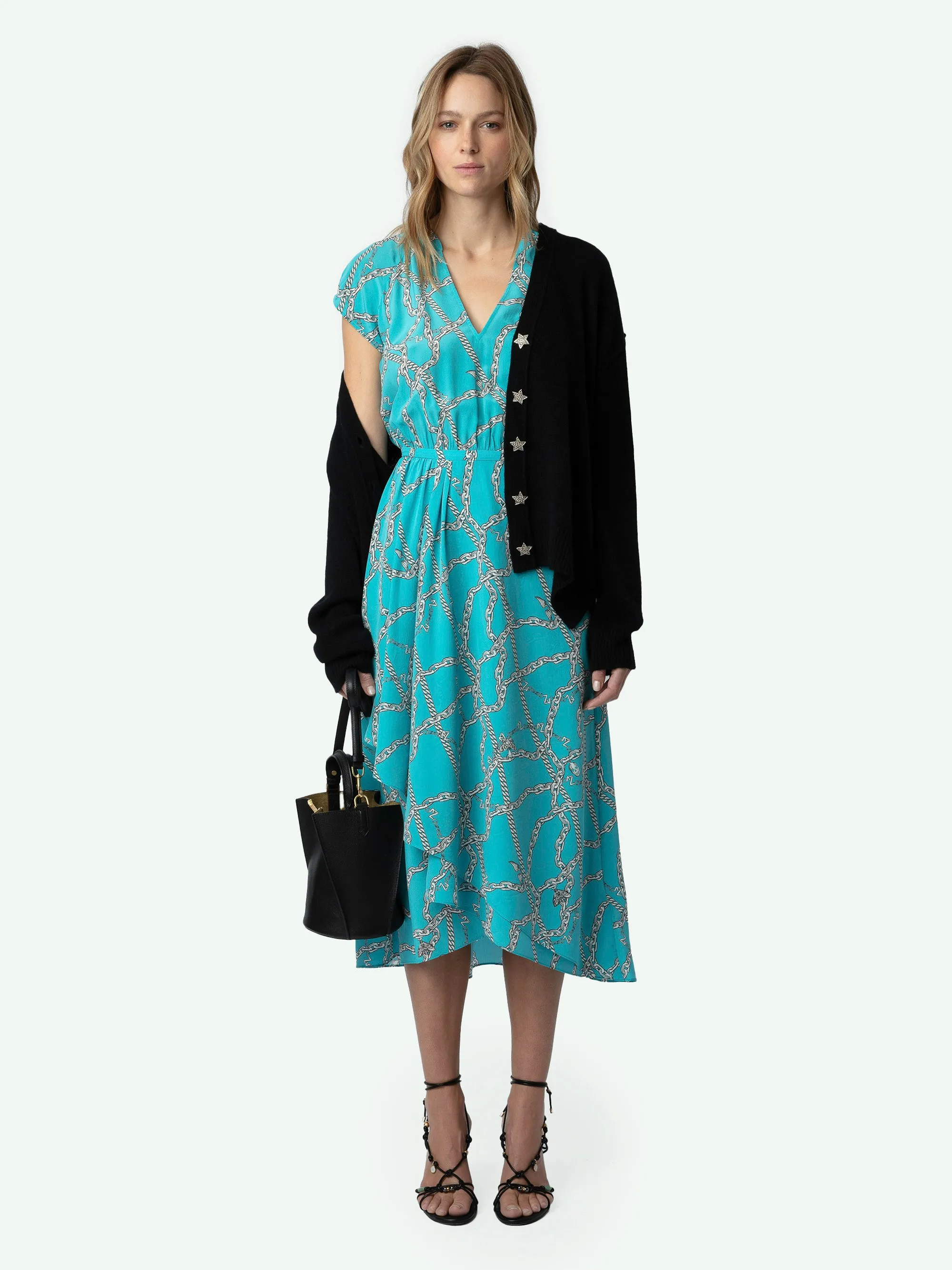 Vestido de Seda Randall