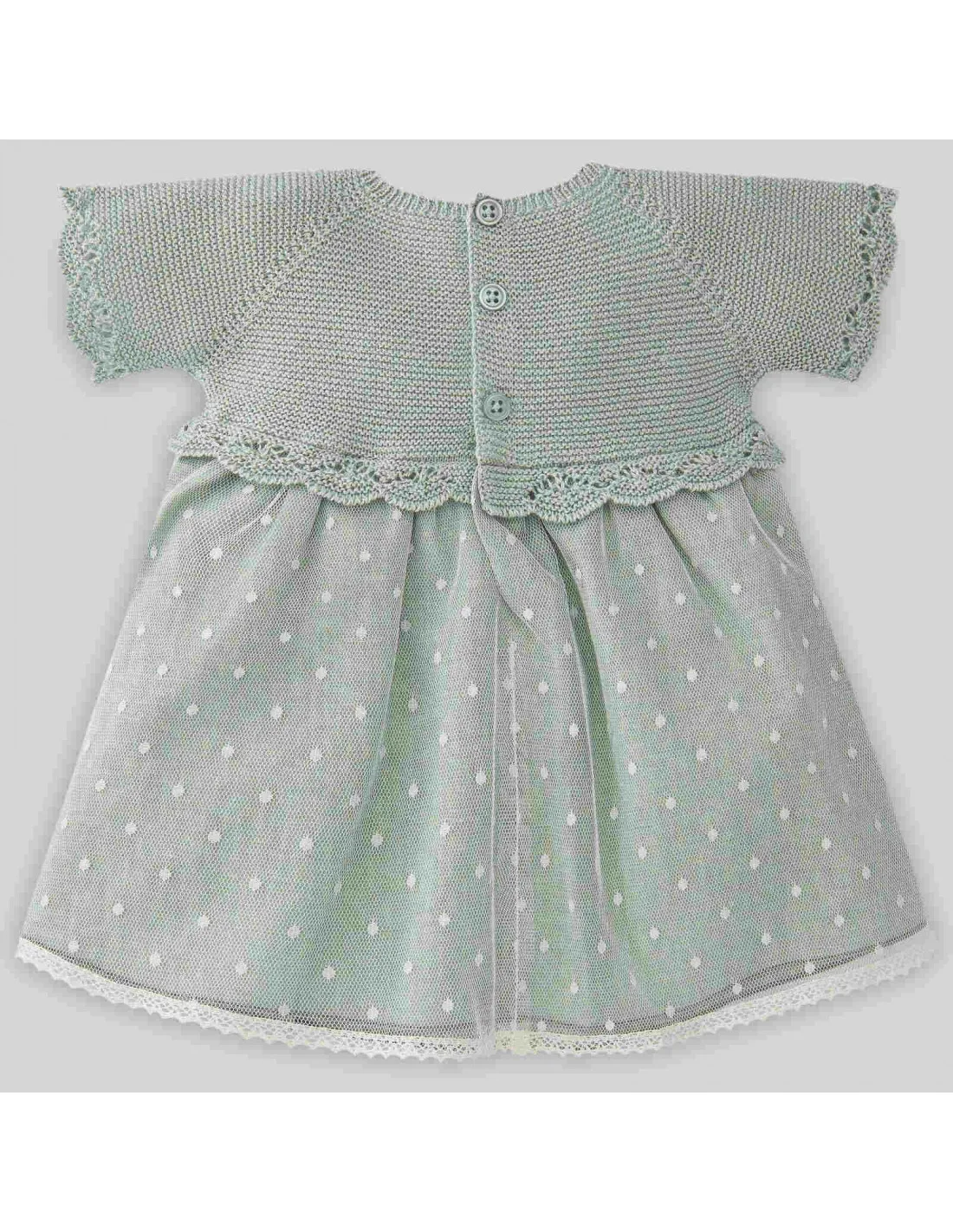Vestido para bebé niña Eira de Paz Rodríguez